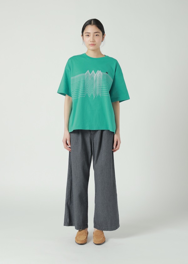 NYA- / (O) SASHIKO HAPPO T / Tシャツ