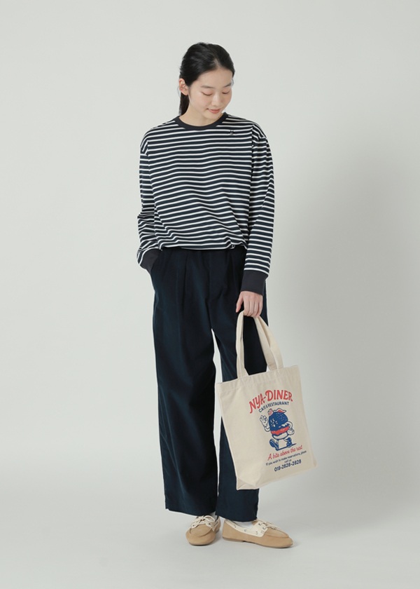 NYA- / BASIC STRIPED T / ロングスリーブTシャツ