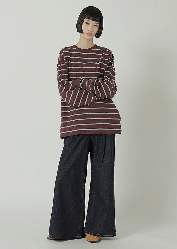 <先行予約> NYA- / MULTI STRIPED T / ロングスリーブTシャツ
