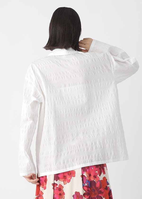 Plantation / (O) シュリンクブロードボーダー / シャツ