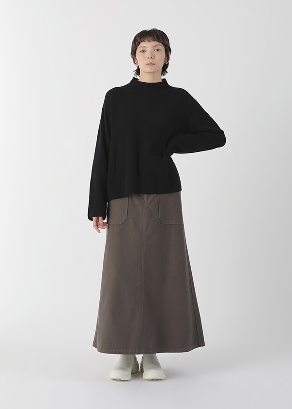 Plantation / (O) コットンライトスエード / スカート