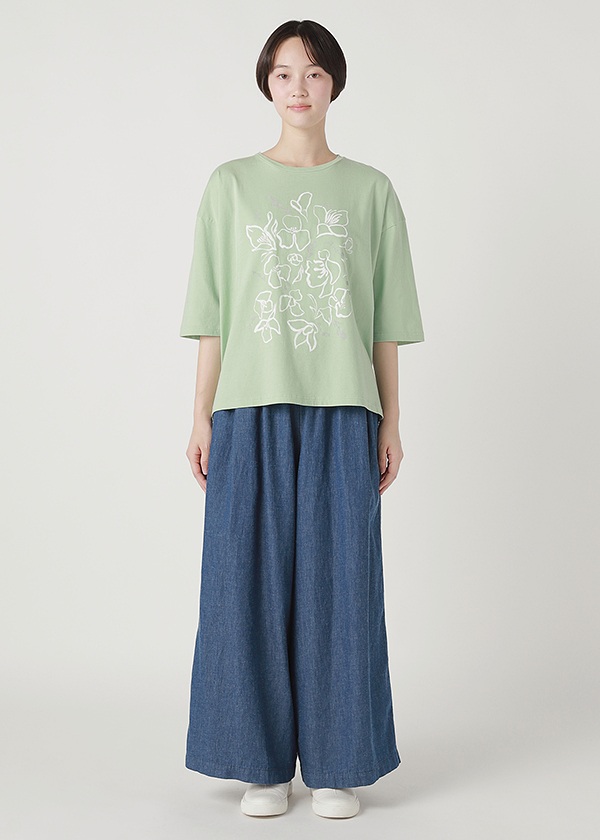 Plantation / フローティングフラワーT / Tシャツ