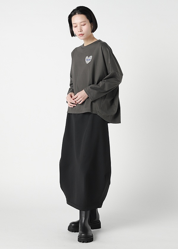 ZUCCa / HEART LOGO BOXY T / カットソー