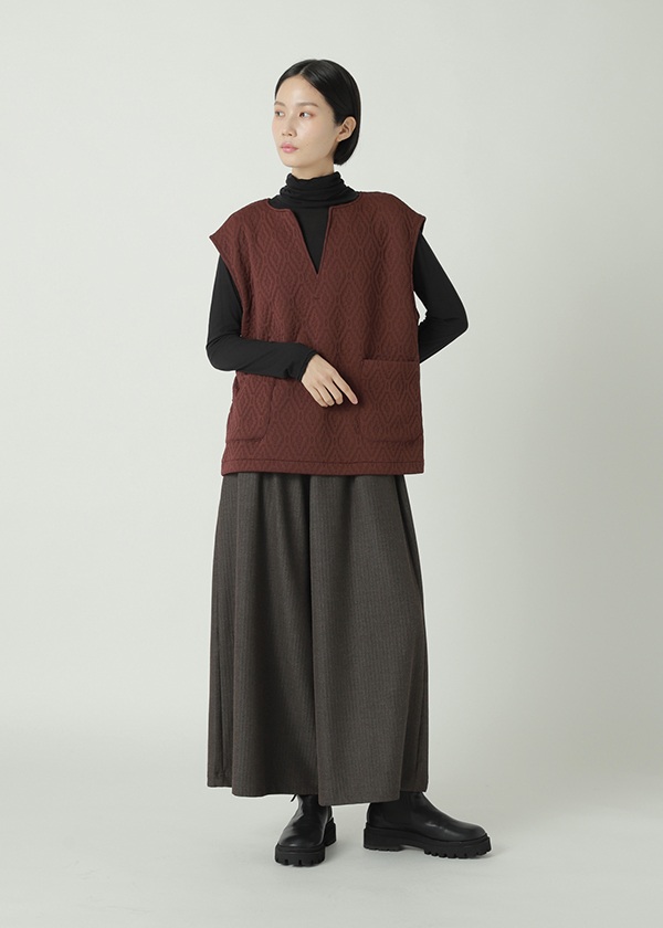 ZUCCa / タイルジャガード / ベスト