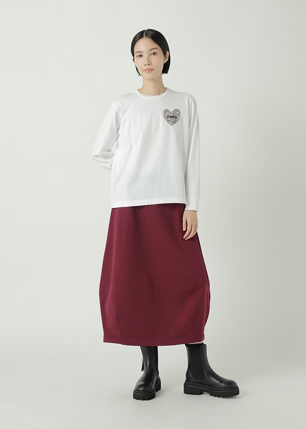 ZUCCa / ハートロゴT / Tシャツ