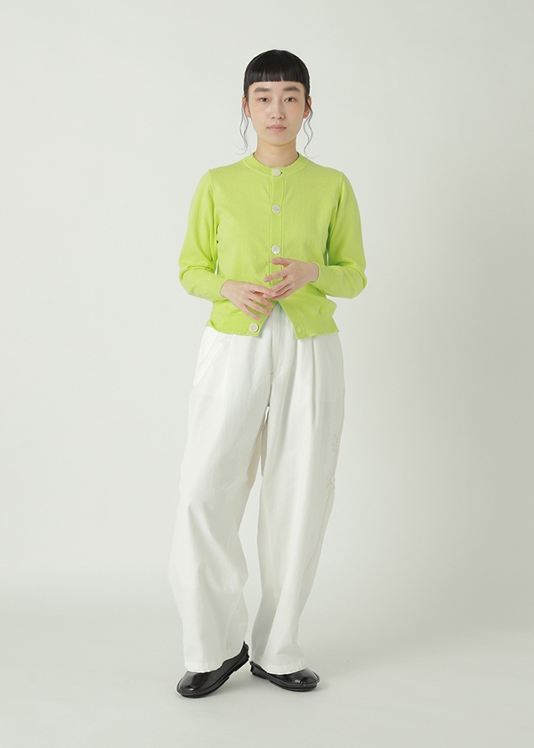 ZUCCa / S CORD EMBROIDERY BOTTOM / パンツ