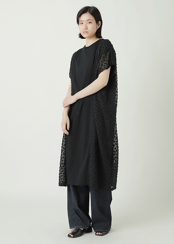ZUCCa / PO JACQUARD DOCKING JERSEY / ワンピース