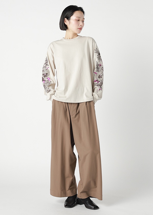 ZUCCa / FLOWER SLEEVE T / トップス