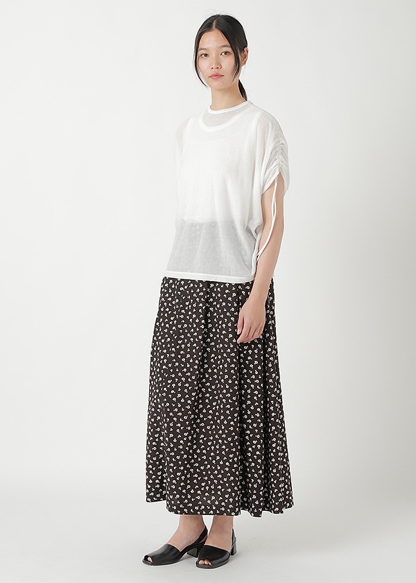 ZUCCa / SHEER HERRINGBONE INLAY / カットソー