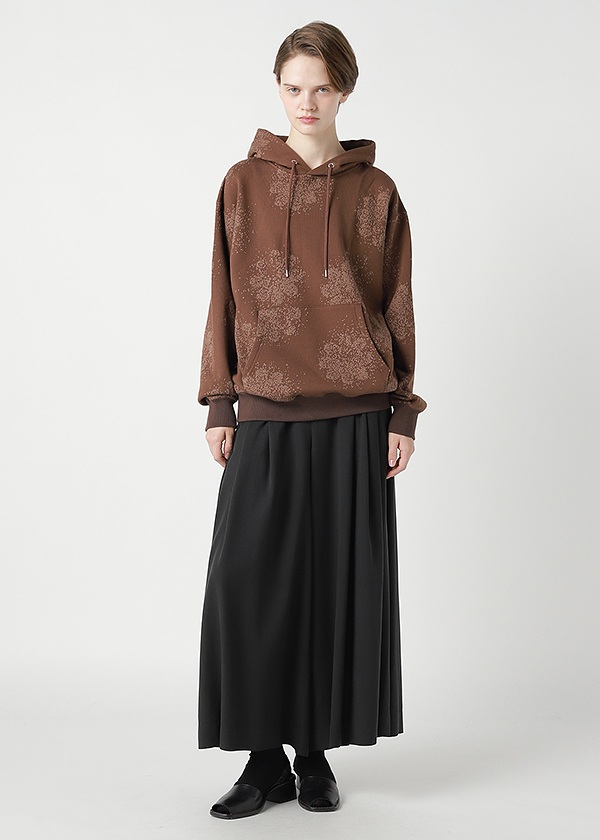 ZUCCa / FLOWER JACQUARD SWEATSHIRT / フーディー