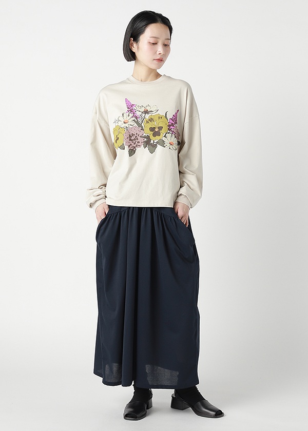 ZUCCa / GLEN CHECK JERSEY / スカート