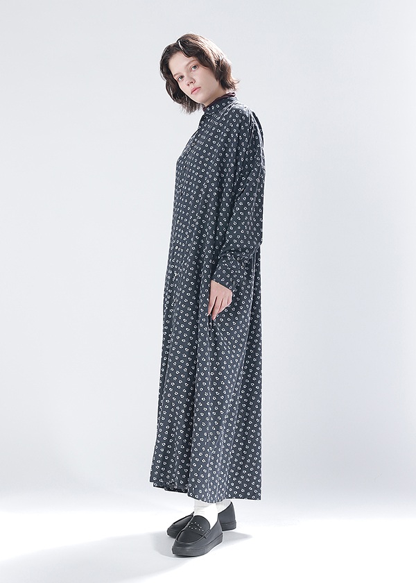 <先行予約> ZUCCa / ZIG-ZAG FLOWER PRINT / ワンピース