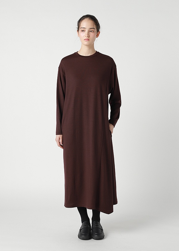 <先行予約> ZUCCa / DRAPE WOOL JERSEY / ワンピース