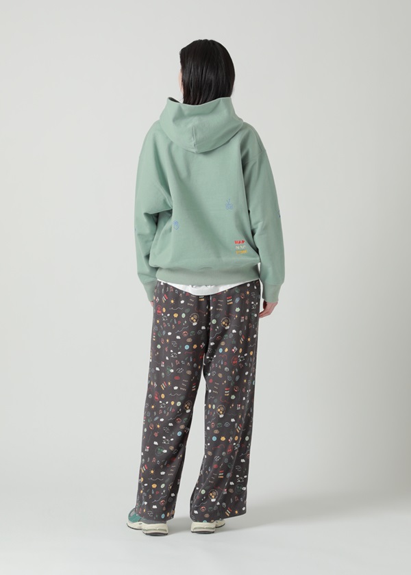NYA- / (O) FAMILY PRINT PANTS / リラックスパンツ