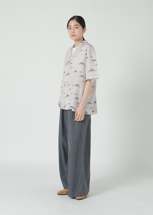 NYA- / (O) GARDEN SHIRT / ハーフスリーブシャツ