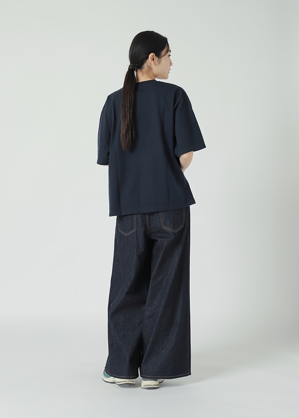 NYA- / EMBROIDERY FACE T / Tシャツ