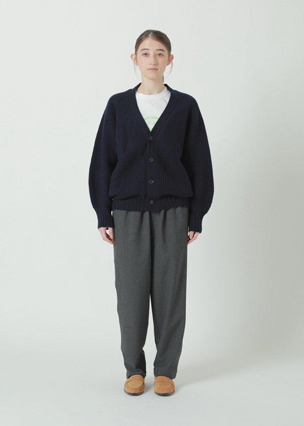 NYA- / WOOL KNIT / ニットカーディガン