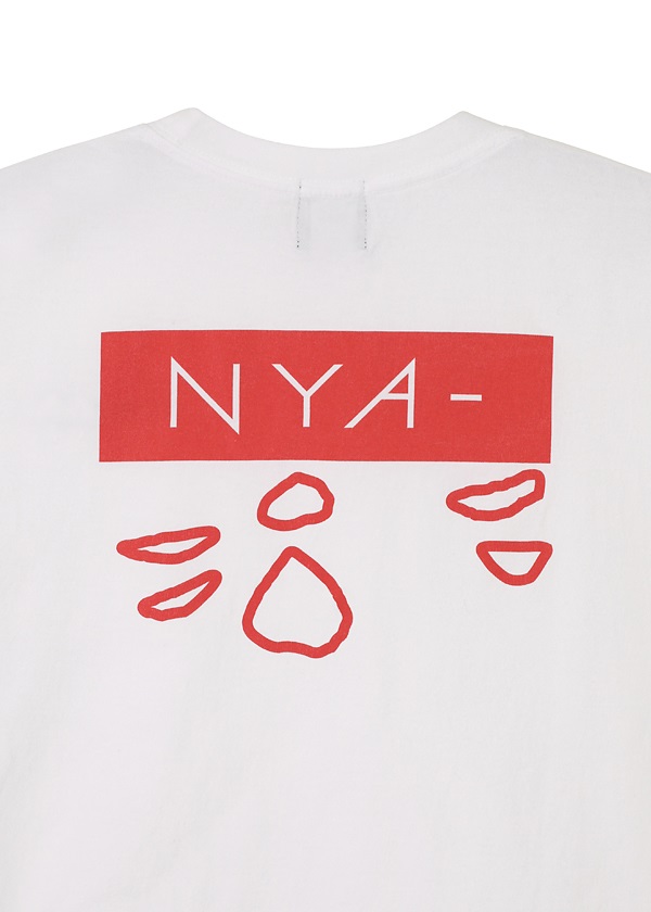 NYA- / (O) BACK NYA-? T / ロングスリーブTシャツ