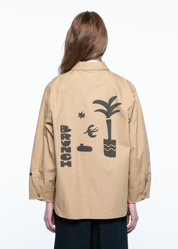 NYA- / BRUNCH COVERALL / カバーオール