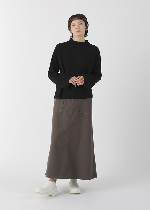 Plantation / (O) コットンライトスエード / スカート