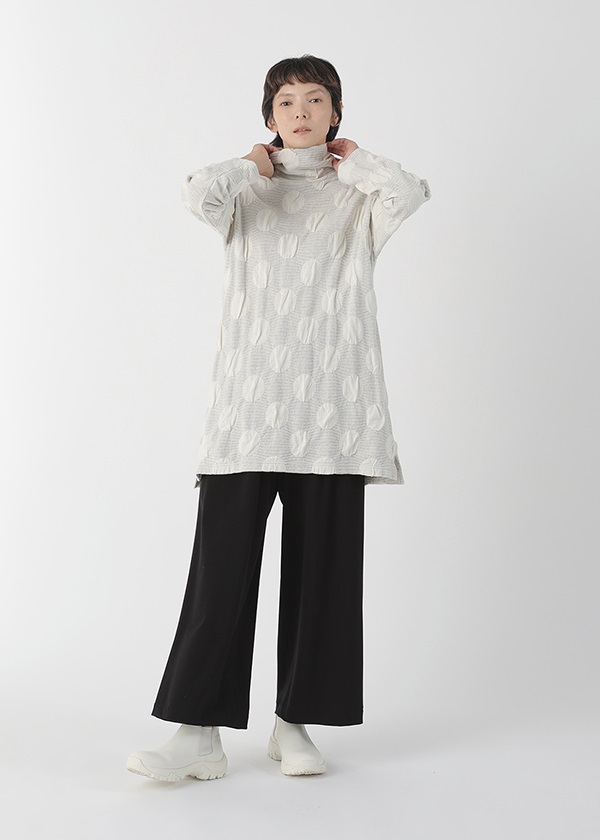 Plantation L-line / (O) ドットブリスター / チュニック