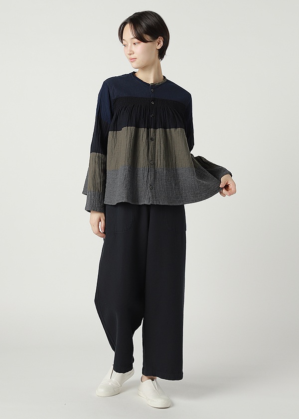 Plantation / カラーボーダーJQ / シャツ