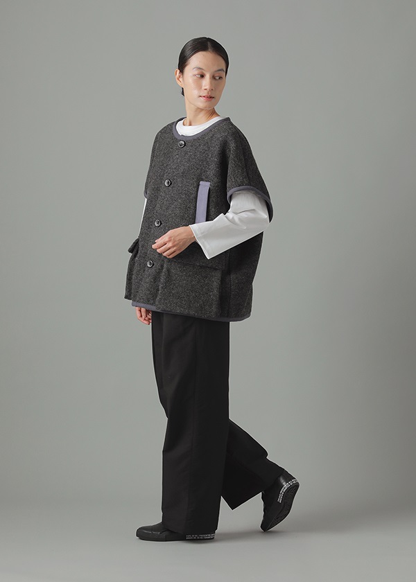 ZUCCa / (O) シャンブレーギャバ / パンツ