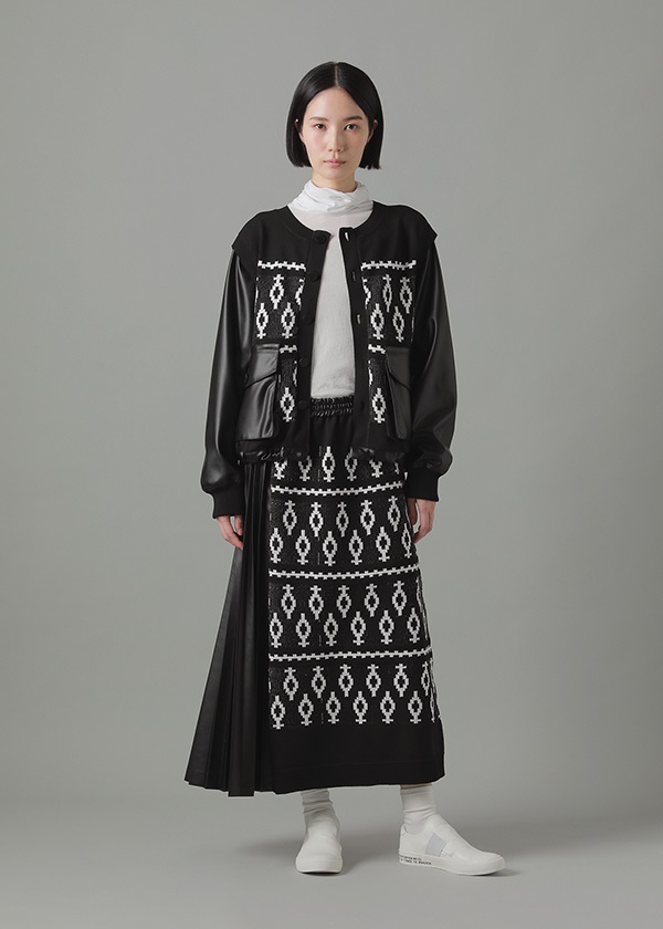 ZUCCa / (O) P ニットドッキング / ブルゾン