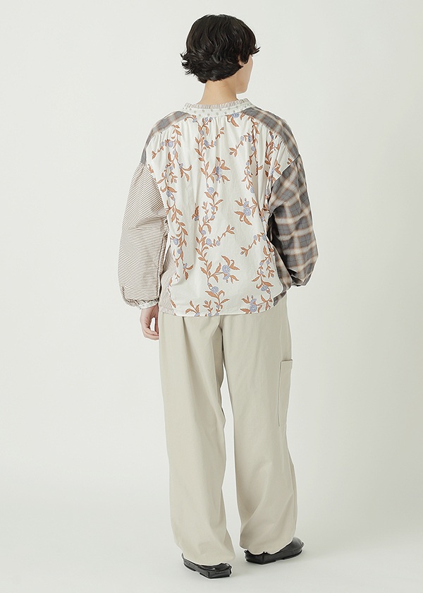 ZUCCa / S DOCKING PIECE DYE / ブラウス