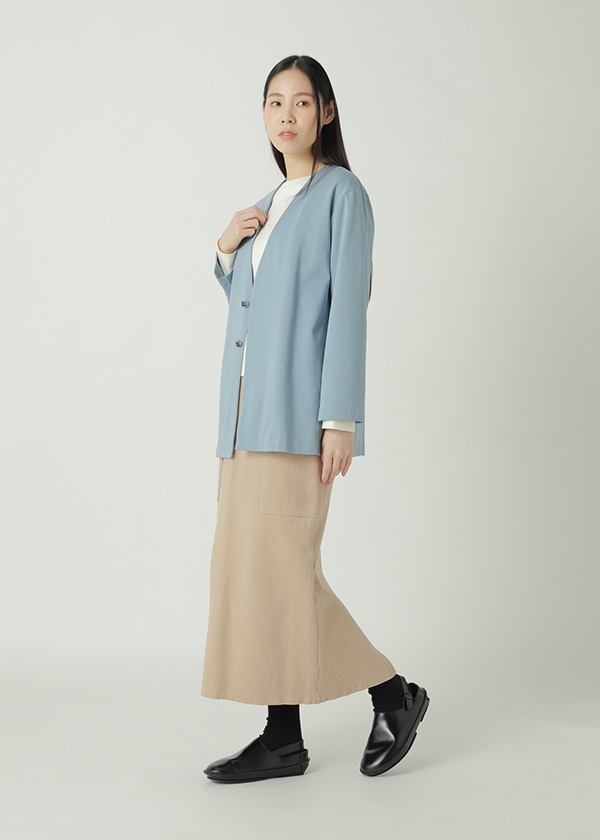 ZUCCa / S COTTON DOUBLE FACE KNIT / スカート