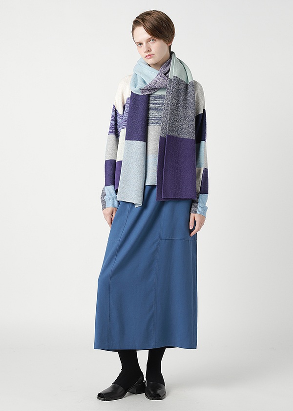 ZUCCa / COLOR BLOCK ACCESSORY / マフラー
