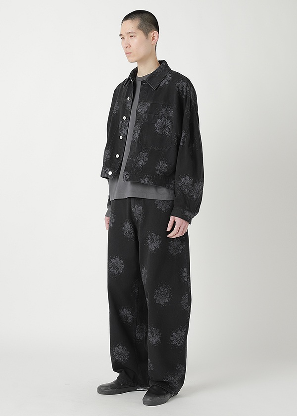 <先行予約> ZUCCa / FLOWER JQ DENIM / ブルゾン