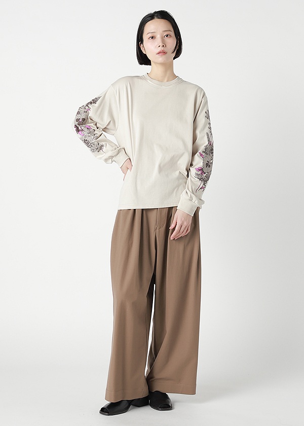 ZUCCa / FLOWER SLEEVE T / トップス