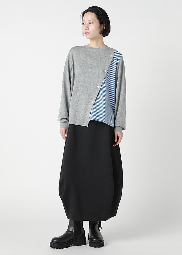 ZUCCa / SHIRT DOCKING KNIT / ニット