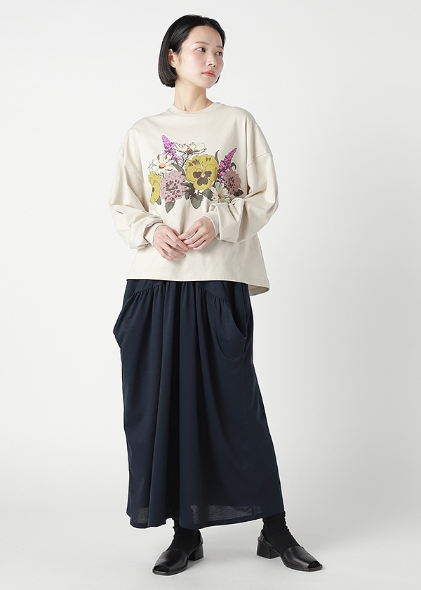 ZUCCa / GLEN CHECK JERSEY / スカート