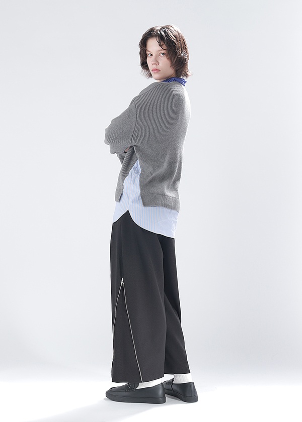 <先行予約> ZUCCa / WOOLISH SERGE / パンツ