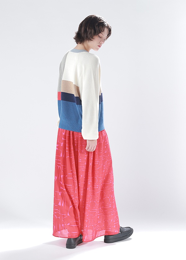 <先行予約> ZUCCa / TOOLS PRINT / スカート