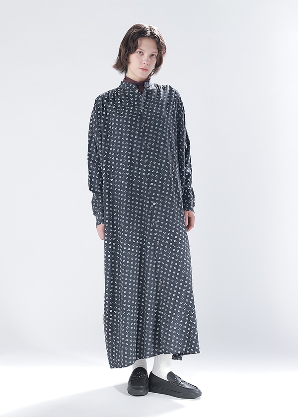<先行予約> ZUCCa / ZIG-ZAG FLOWER PRINT / ワンピース