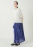 ZUCCa / S SHEER RIB KNIT / スカート