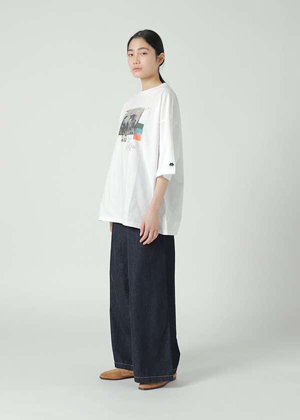 NYA- / COLLAGE T / ビッグシルエットTシャツ