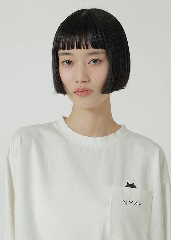 <先行予約> NYA- / IN THE POCKET L/S T / ロングスリーブTシャツ