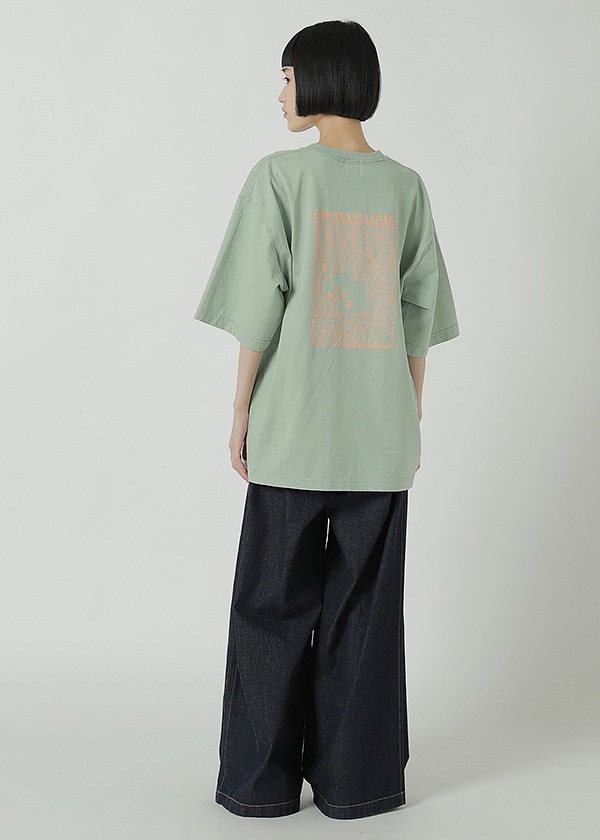 NYA- / CONTOUR LINES / Tシャツ