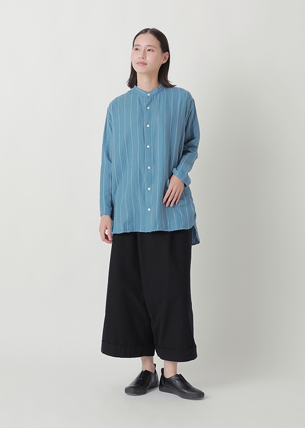 Plantation / シマシママシュマロガーゼ / シャツ