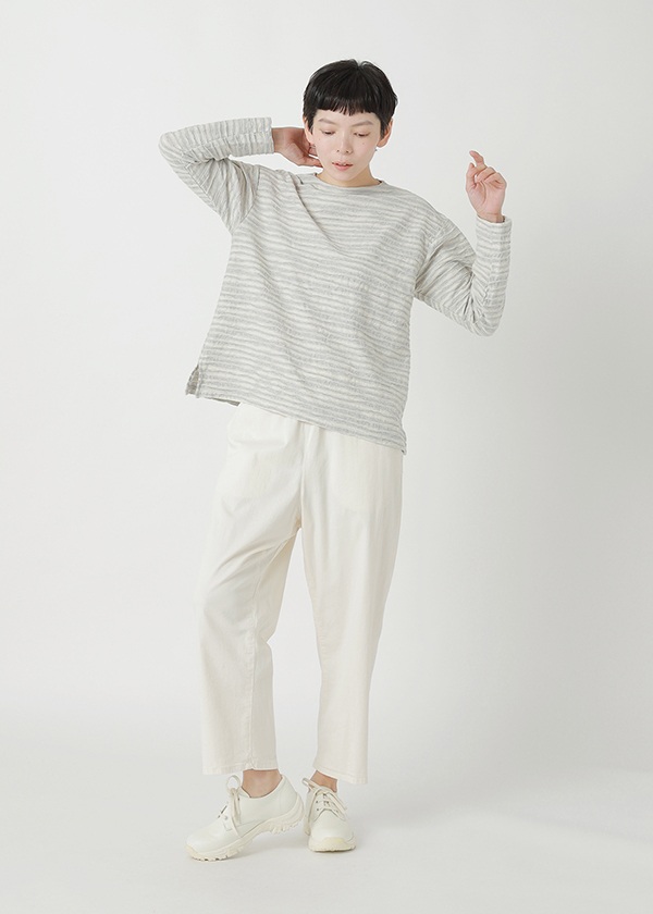 Plantation / カスリボーダーシャーリング / カットソー