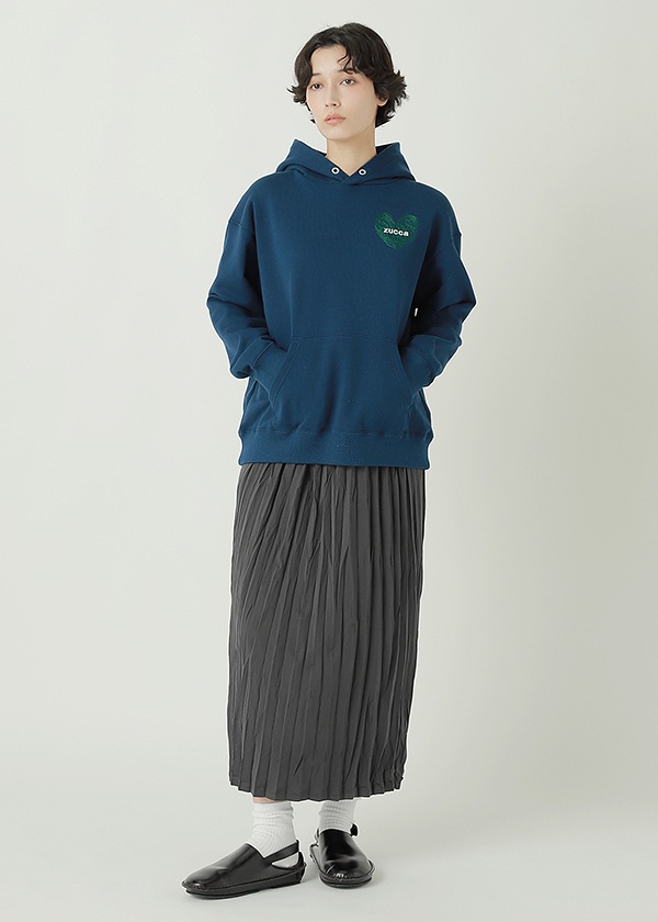 ZUCCa / HEART LOGO SWEATSHIRT / フーディー