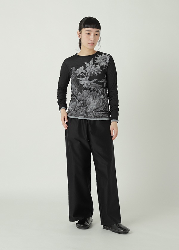 ZUCCa / S SHEER WILD FLOWER / カットソー