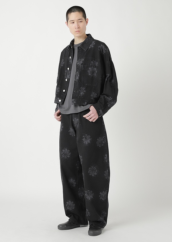 <先行予約> ZUCCa / FLOWER JQ DENIM / ブルゾン