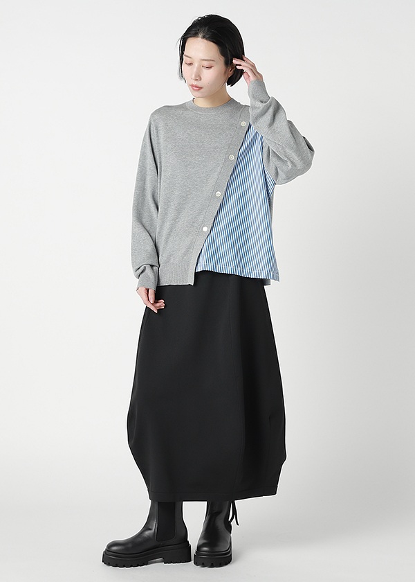 ZUCCa / SHIRT DOCKING KNIT / ニット