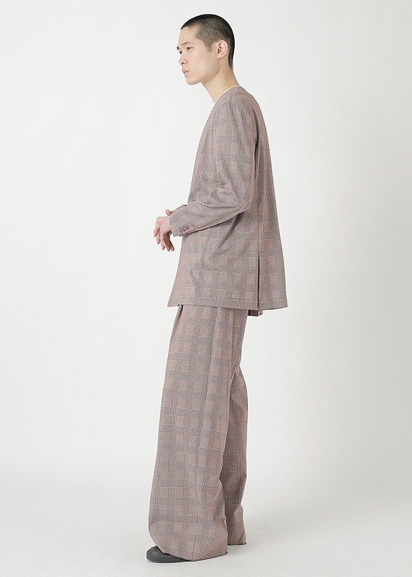 <先行予約> ZUCCa / GLEN CHECK JERSEY / ジャケット