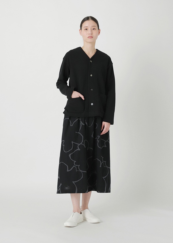 Plantation / ブロックインレイ / カーディガン